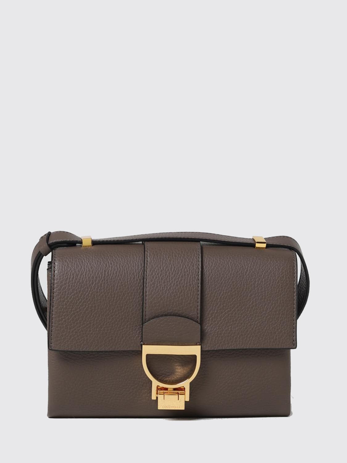 COCCINELLE BORSA MINI: Borsa Arlettis Coccinelle in pelle , Marrone - Img 1