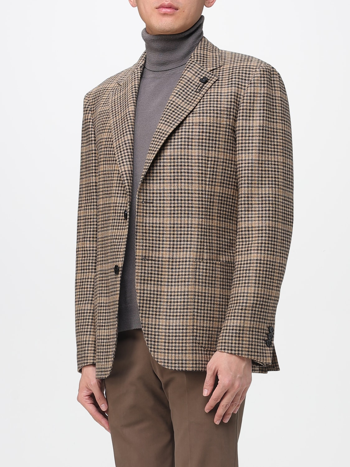 LARDINI JACKET: Blazer men Lardini, Multicolor - Img 3
