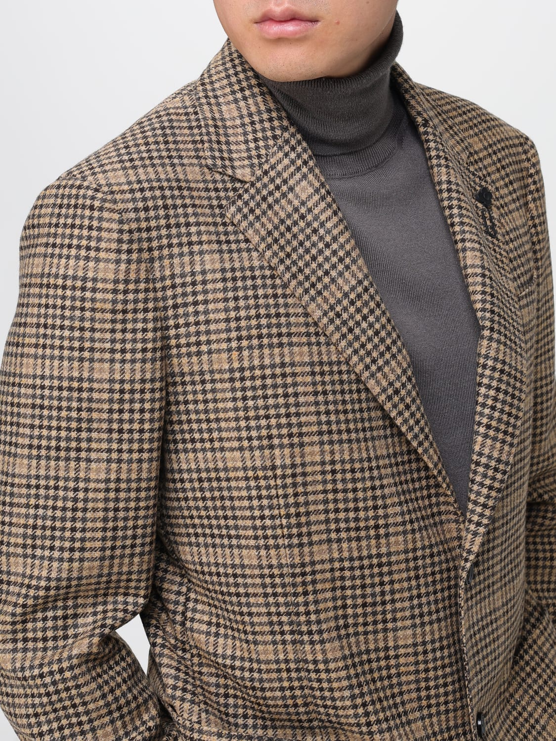 LARDINI JACKET: Blazer men Lardini, Multicolor - Img 4