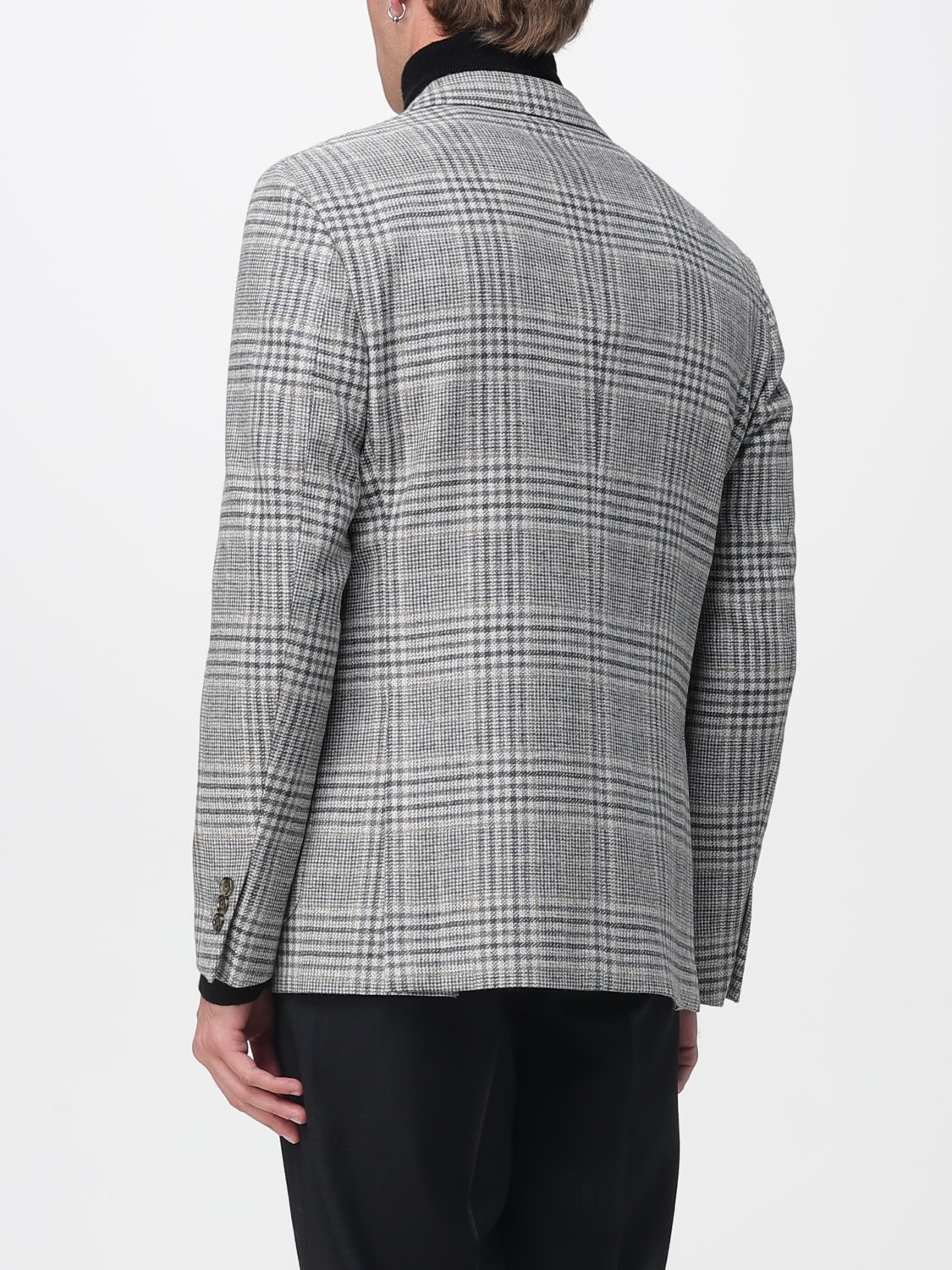 LARDINI JACKET: Blazer men Lardini, Grey - Img 2