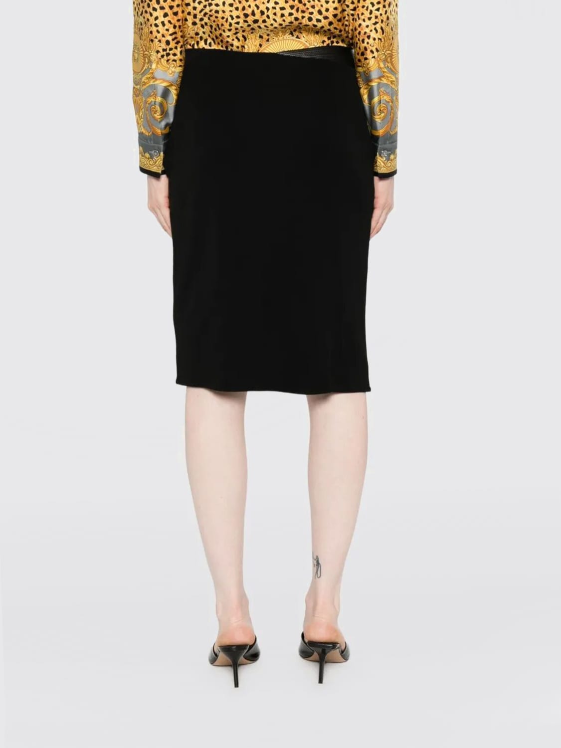 VERSACE SKIRT: Skirt woman Versace, Black - Img 2