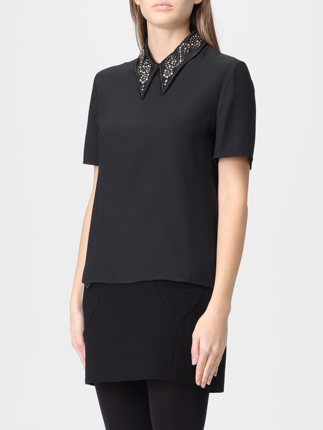 VERSACE TOP: Top woman Versace, Black - Img 4