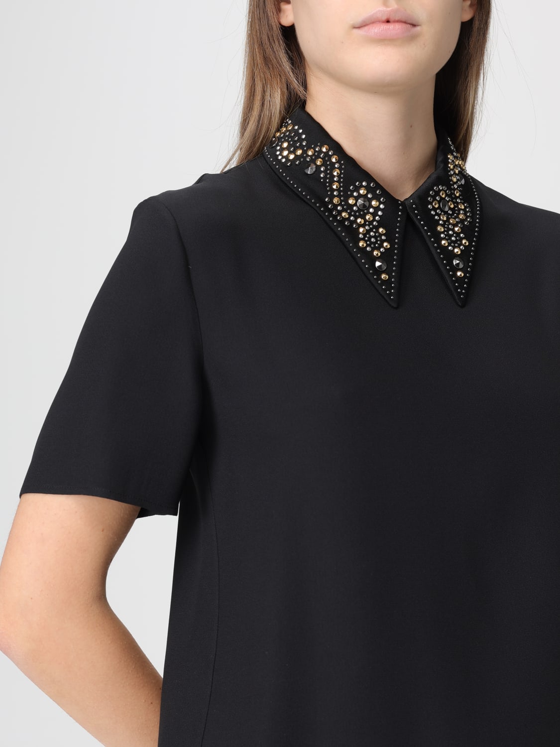 VERSACE TOP: Top woman Versace, Black - Img 5