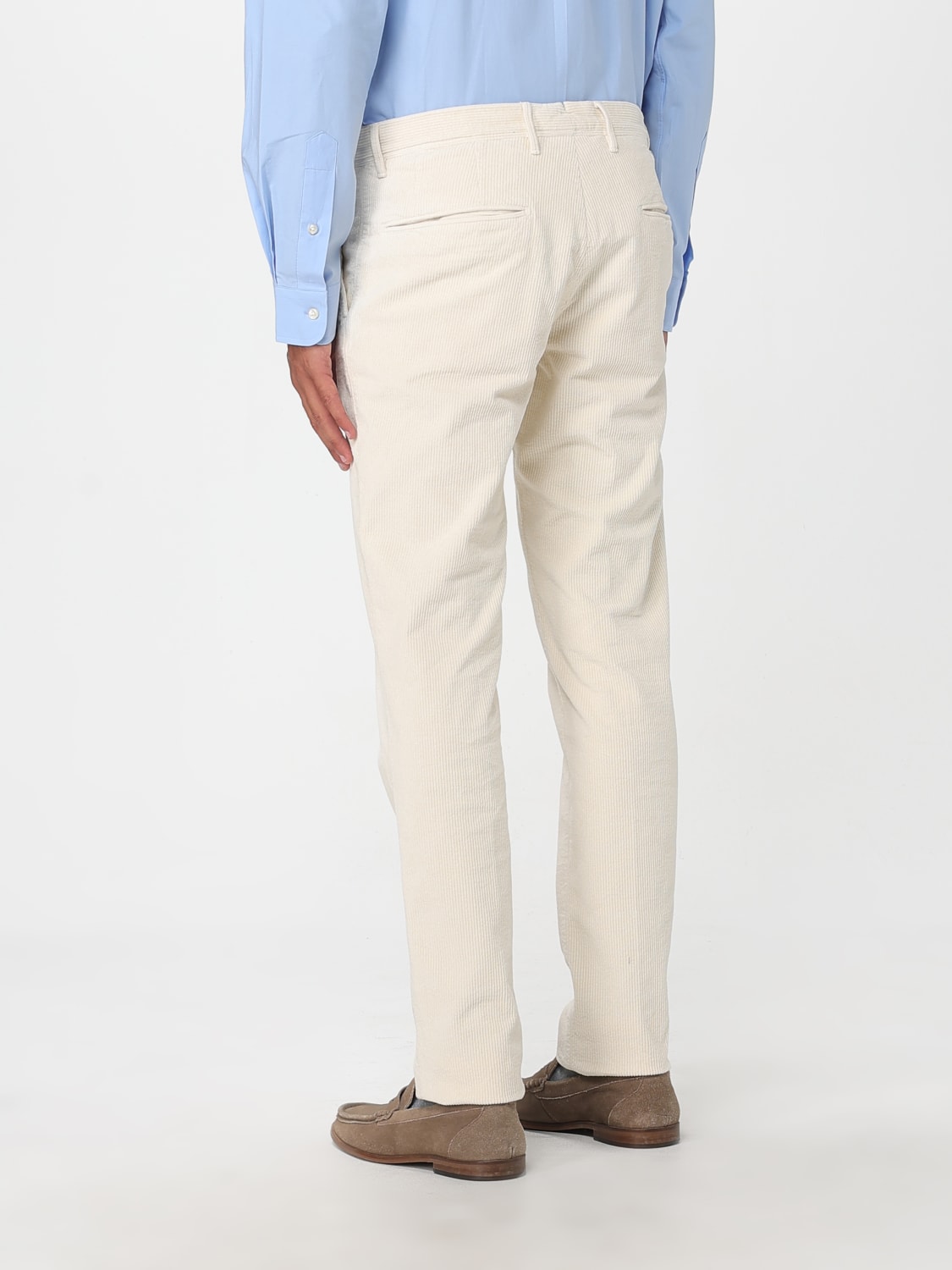 INCOTEX HOSE: Hose herren Incotex, Cream - Img 2