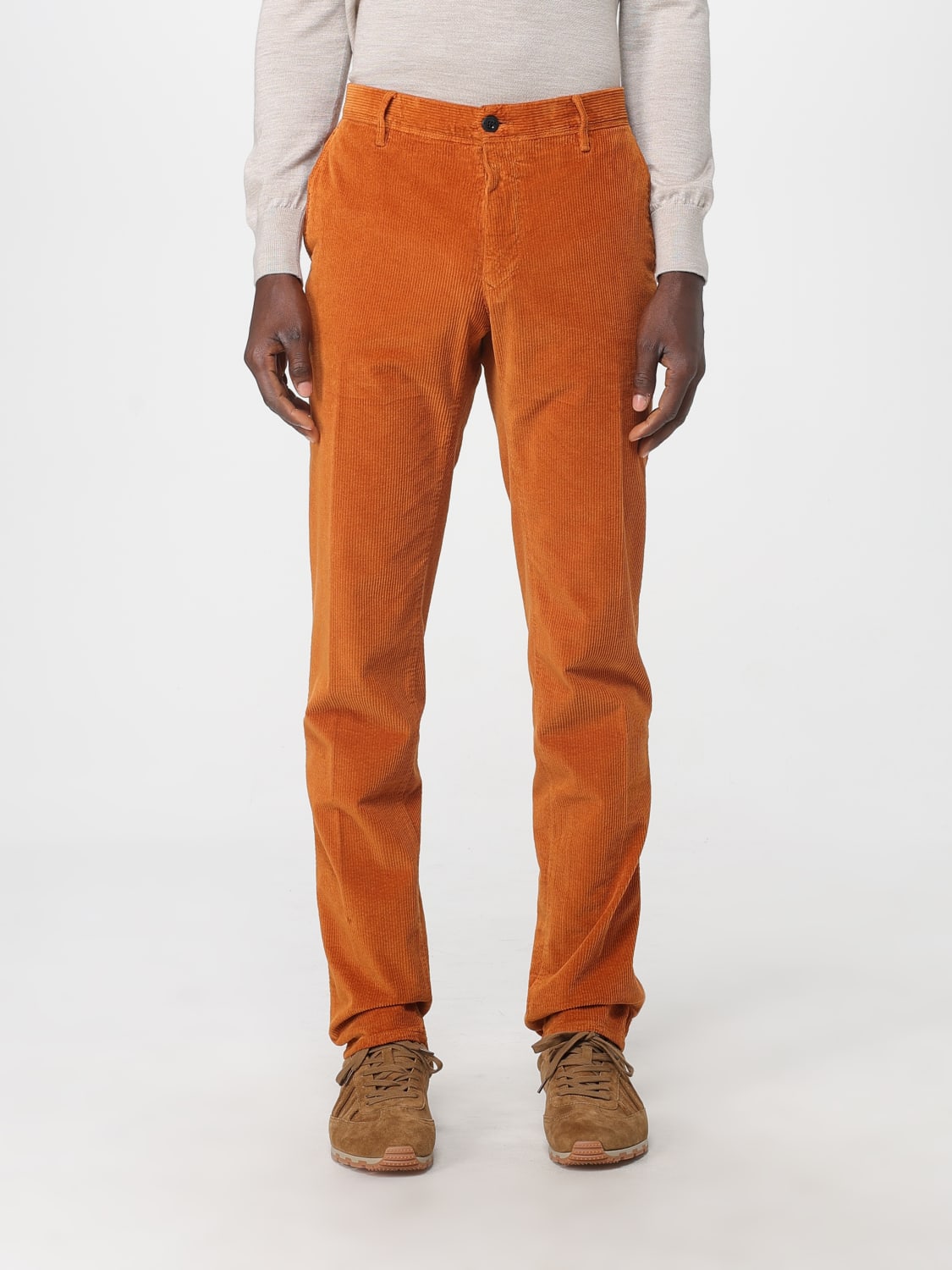 INCOTEX PANTS: Pants men Incotex, Rust - Img 1