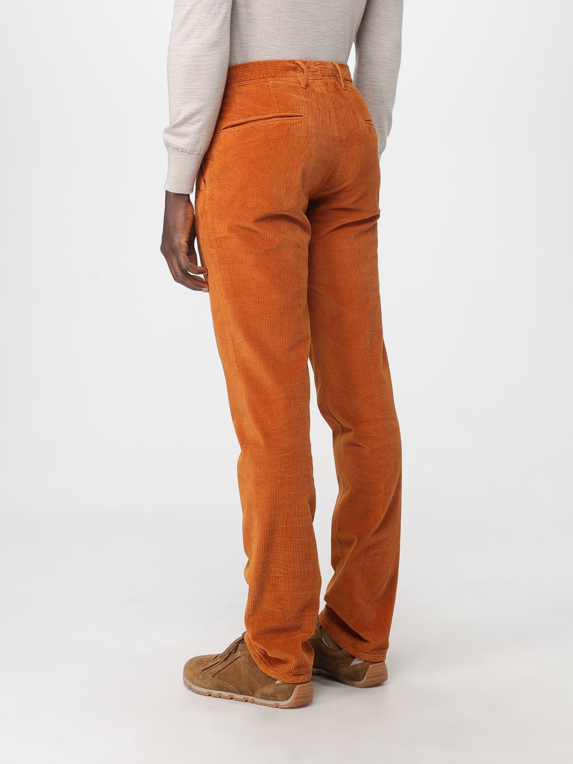 INCOTEX PANTS: Pants men Incotex, Rust - Img 2