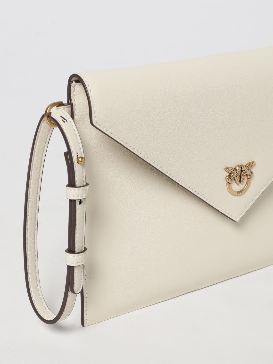 PINKO CLUTCH: Shoulder bag woman Pinko, White - Img 3