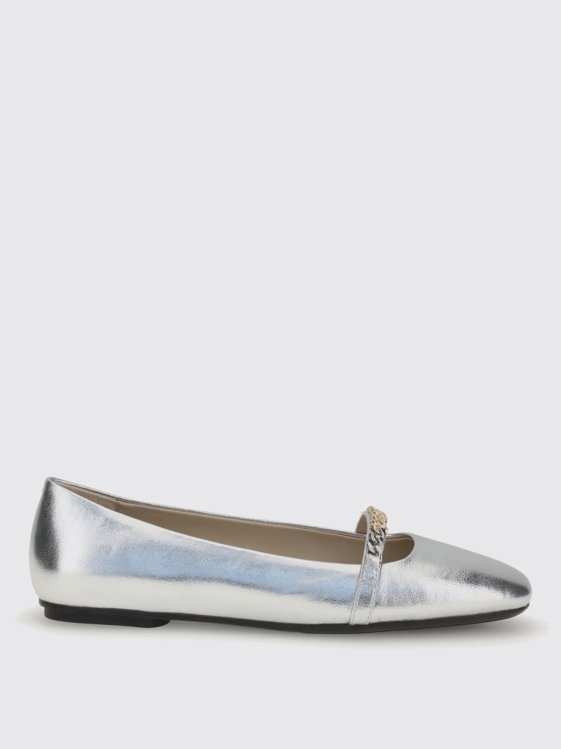 PINKO BALLET FLAT: Ballet flats woman Pinko, Silver - Img 1