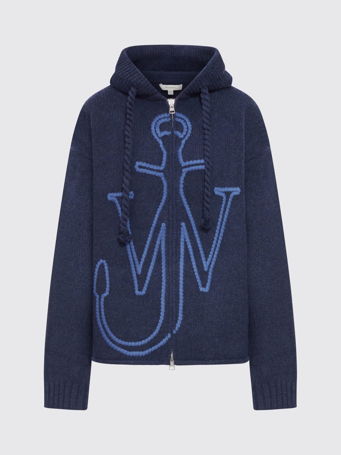 JW ANDERSON SUDADERA: Sudadera mujer Jw Anderson, Azul Oscuro - Img 1