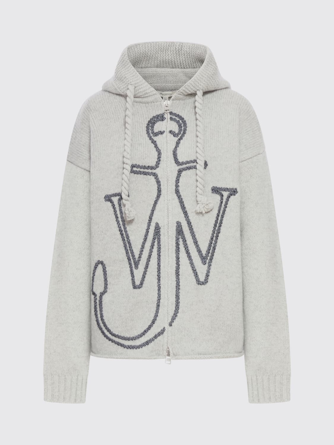 JW ANDERSON SUDADERA: Sudadera mujer Jw Anderson, Gris - Img 1