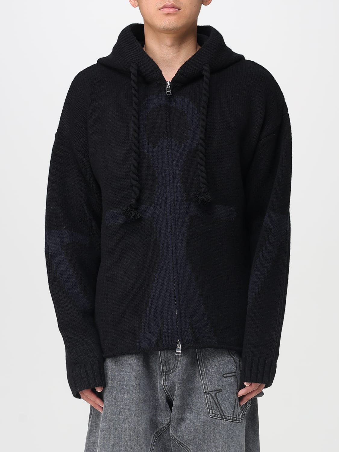 JW ANDERSON SWEATSHIRT: Sweatshirt men Jw Anderson, Black - Img 1