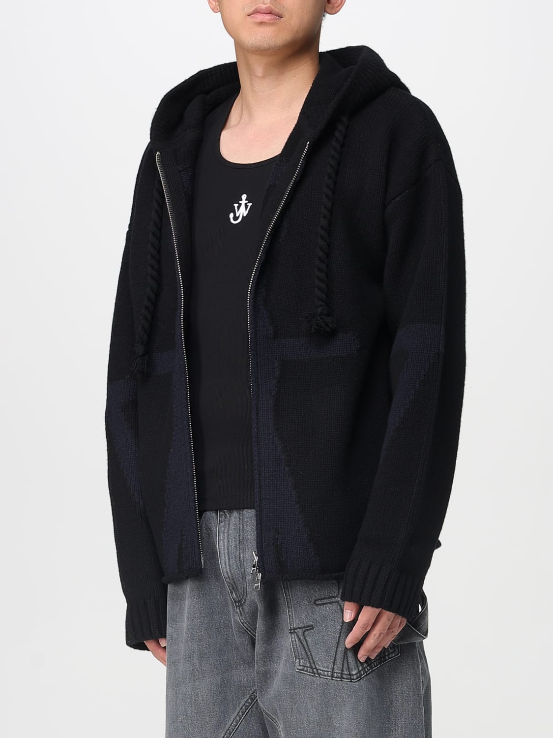 JW ANDERSON SWEATSHIRT: Sweatshirt men Jw Anderson, Black - Img 4