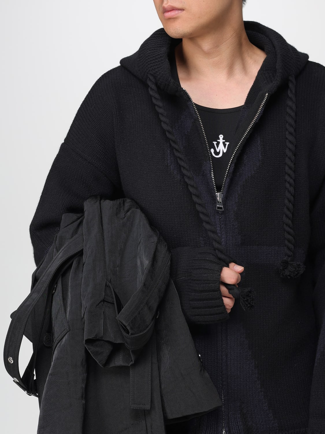 JW ANDERSON SWEATSHIRT: Sweatshirt men Jw Anderson, Black - Img 5