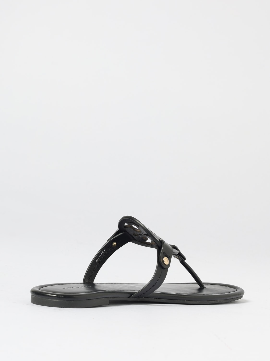 TORY BURCH HEELED SANDAL: Flat sandals woman Tory Burch, Black - Img 3