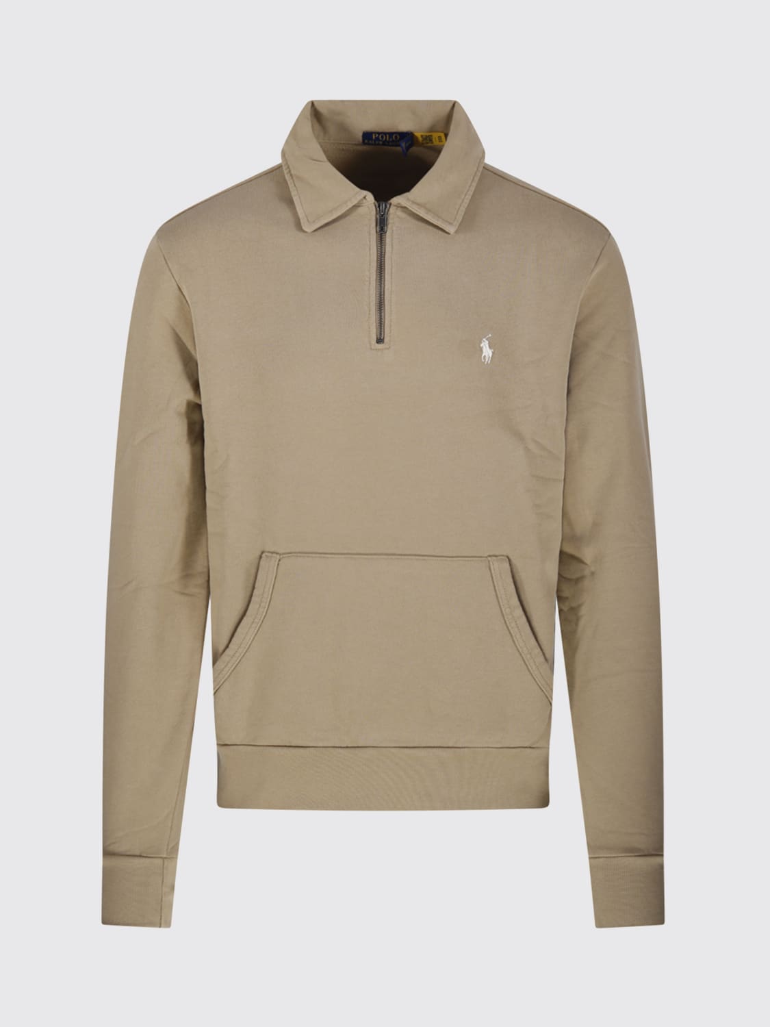 POLO RALPH LAUREN SUDADERA: Sudadera hombre Polo Ralph Lauren, Beige - Img 1