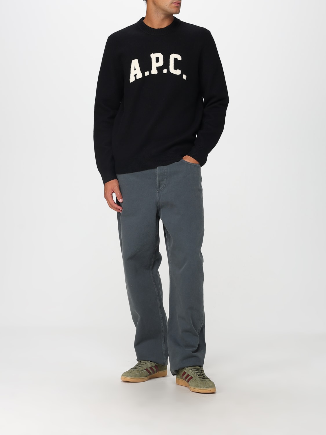 A.P.C. JERSEY: Jersey hombre A.P.C., Negro - Img 2