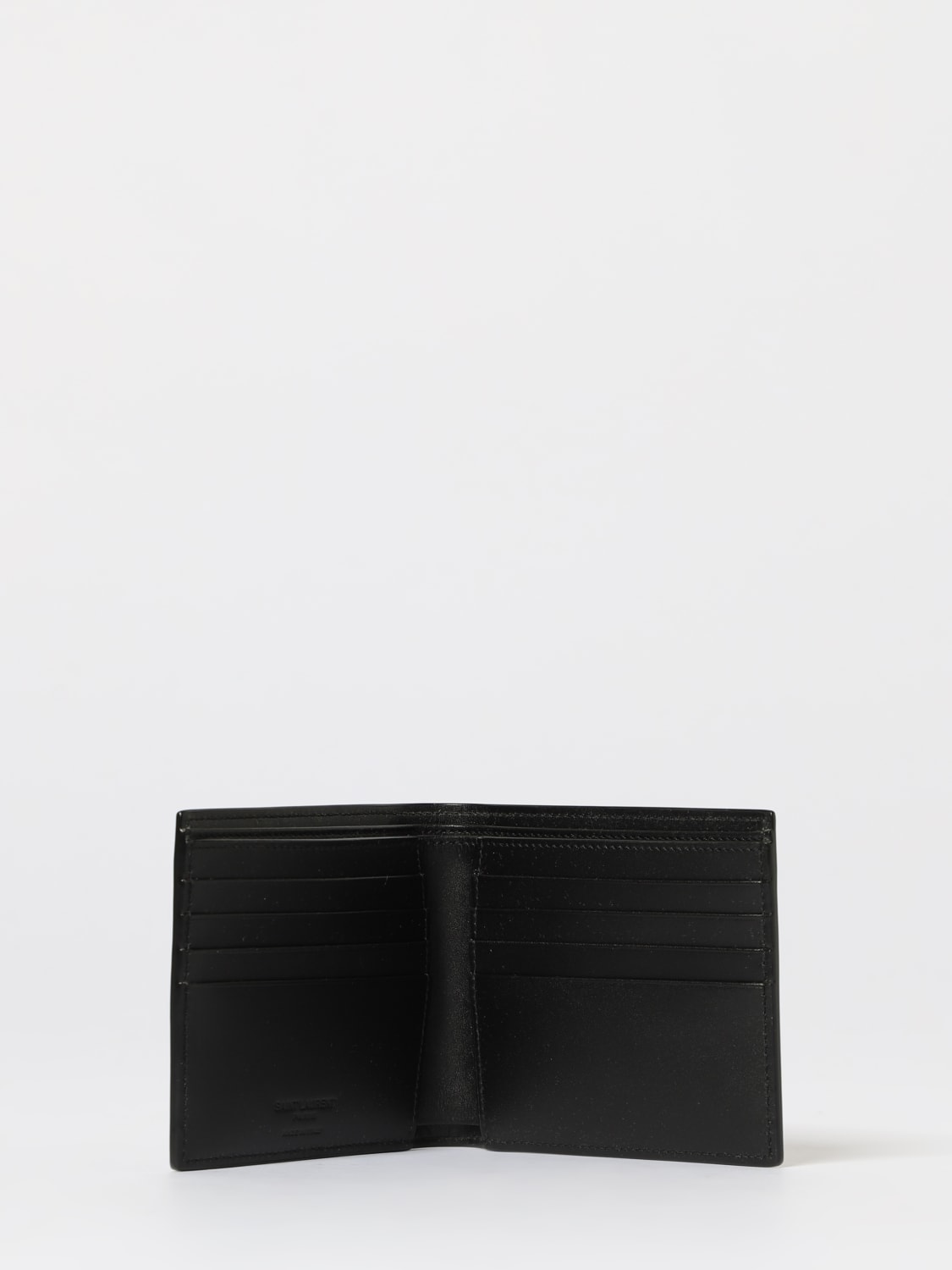 SAINT LAURENT WALLET: Wallet men Saint Laurent, Black - Img 2