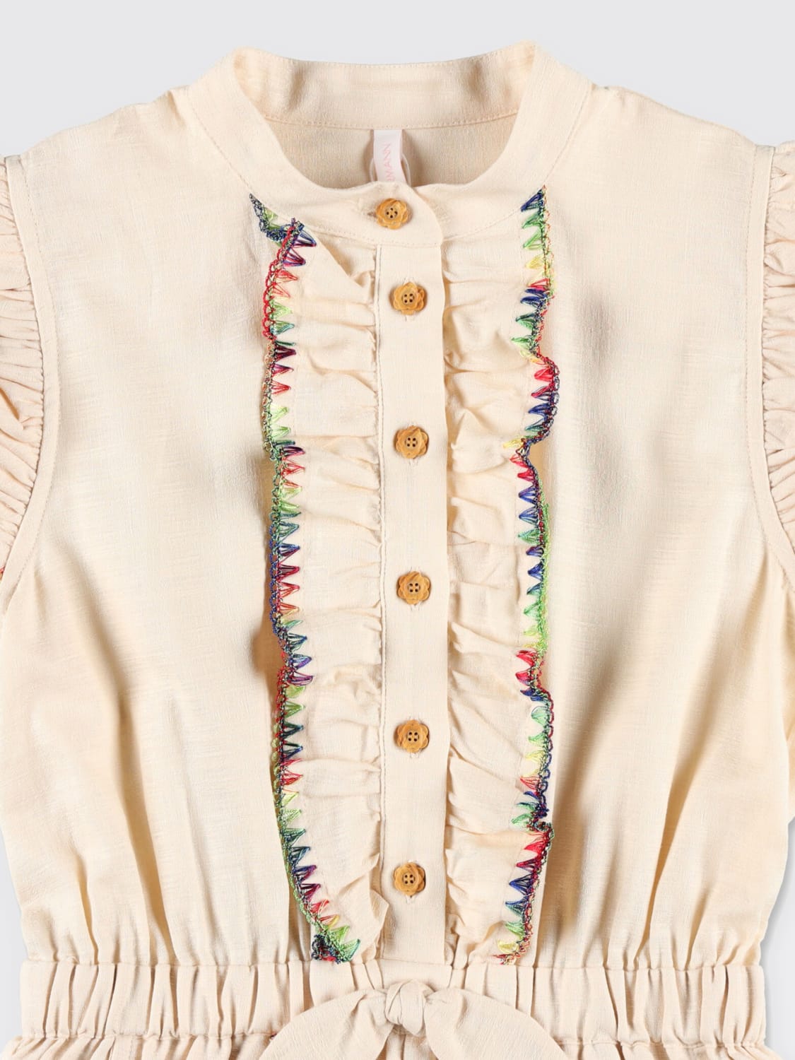 ZIMMERMANN JUMPSUIT: Anzug kinder Zimmermann, Weiß - Img 3