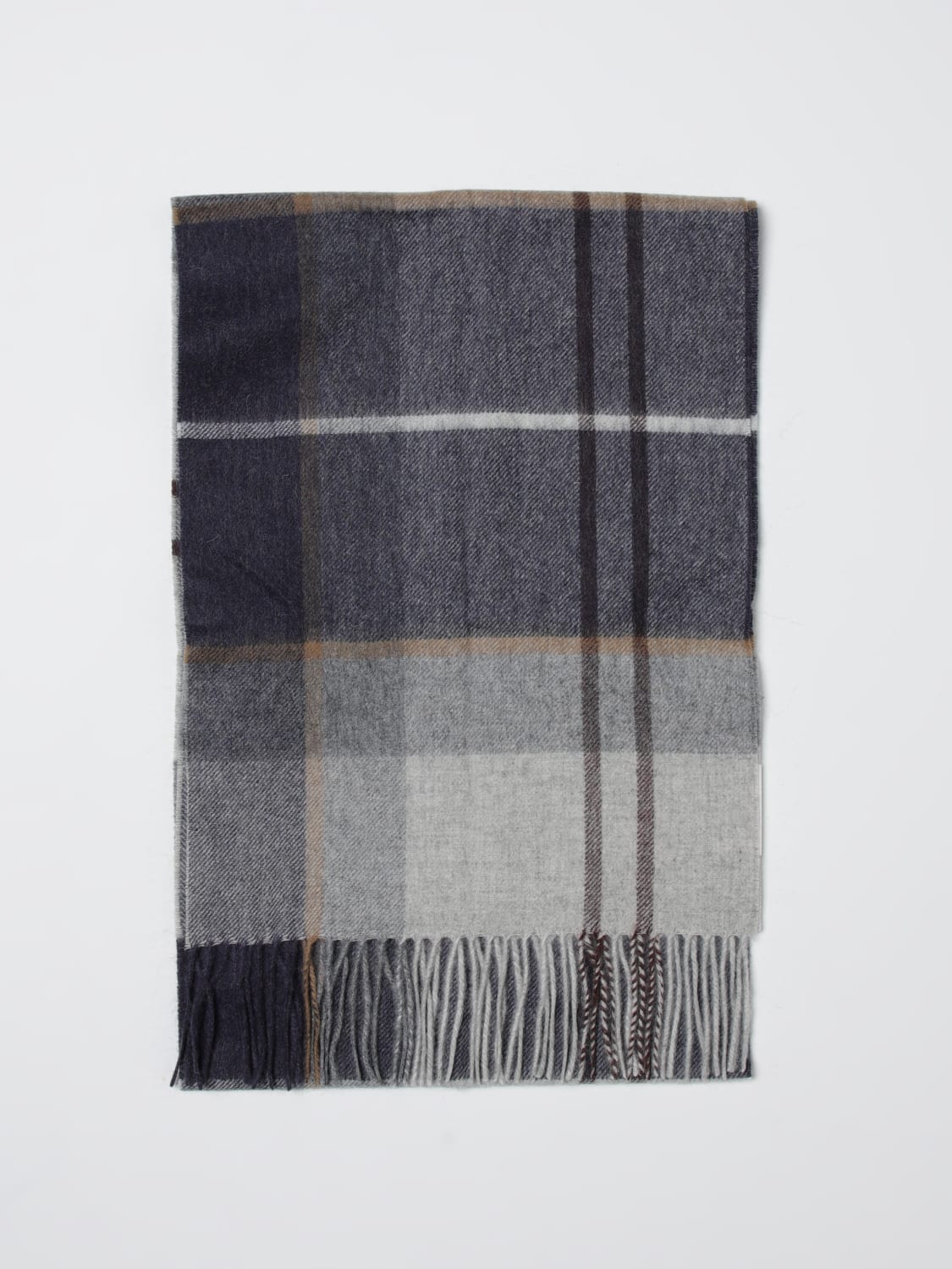BARBOUR SCARF: Scarf men Barbour, Grey - Img 1
