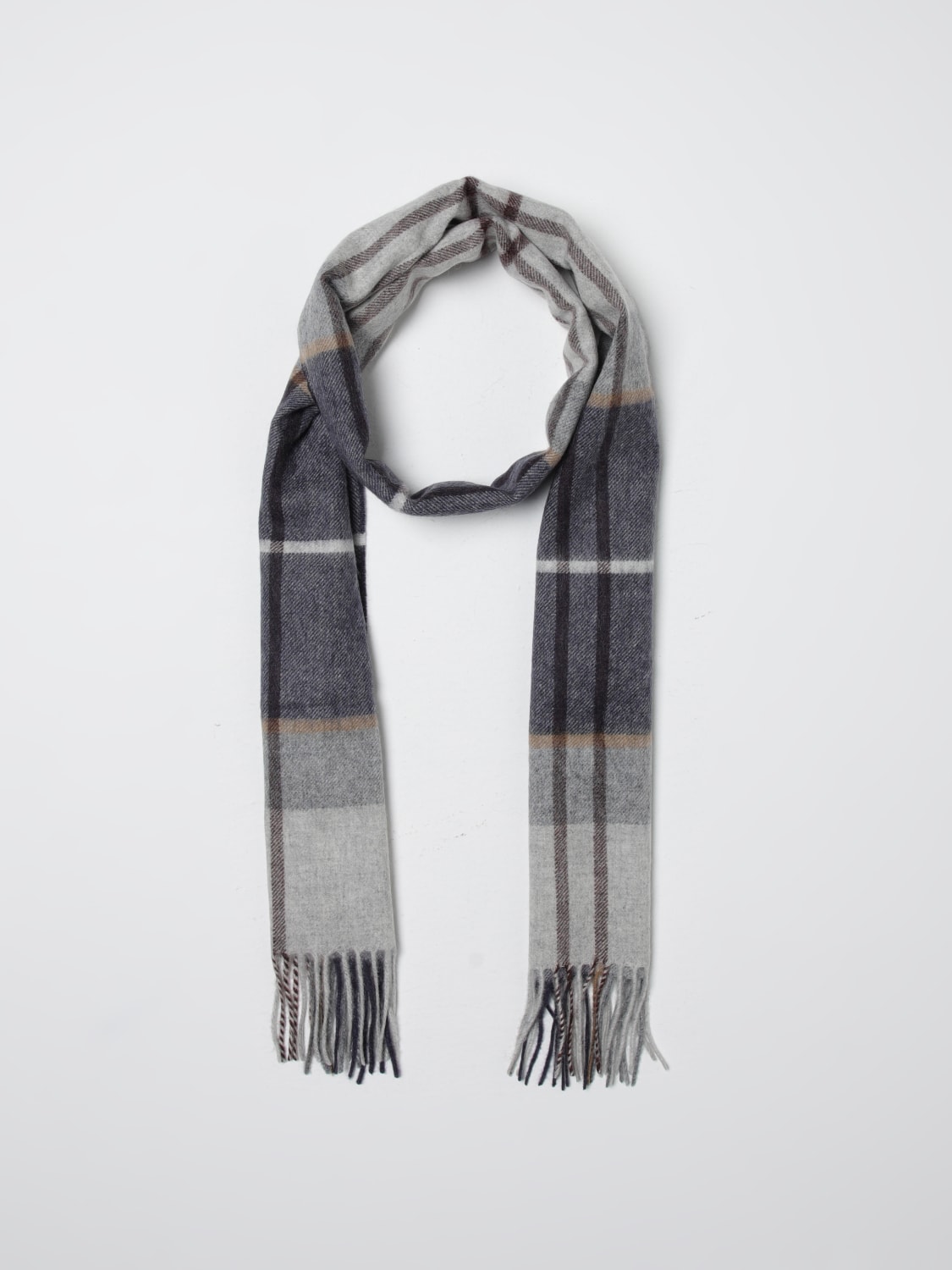 BARBOUR SCARF: Scarf men Barbour, Grey - Img 2