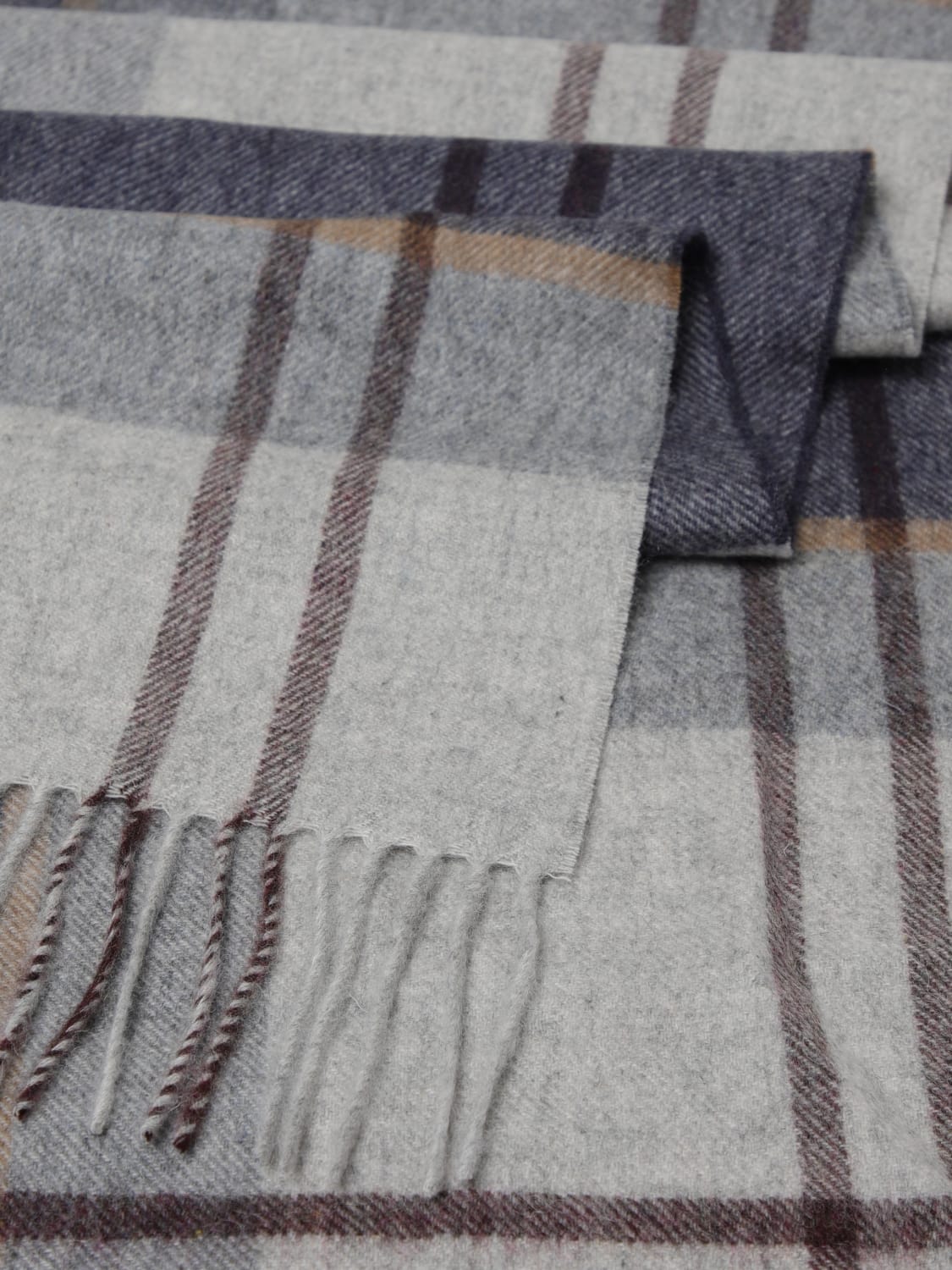 BARBOUR SCARF: Scarf men Barbour, Grey - Img 3