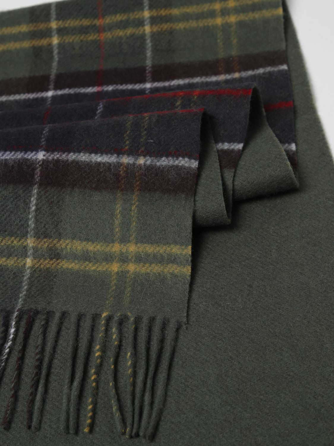 BARBOUR SCARF: Scarf men Barbour, Green - Img 3