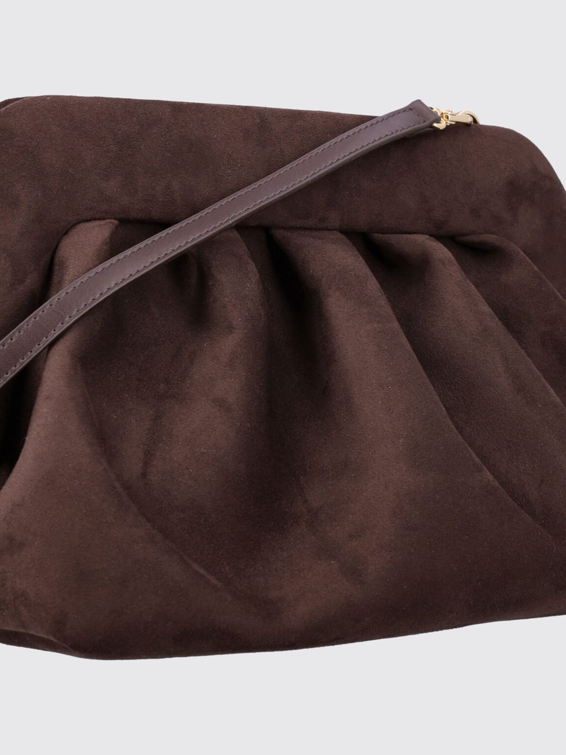 THEMOIRÈ CLUTCH: Bolso de mano mujer ThemoirÈ, Marrón - Img 4