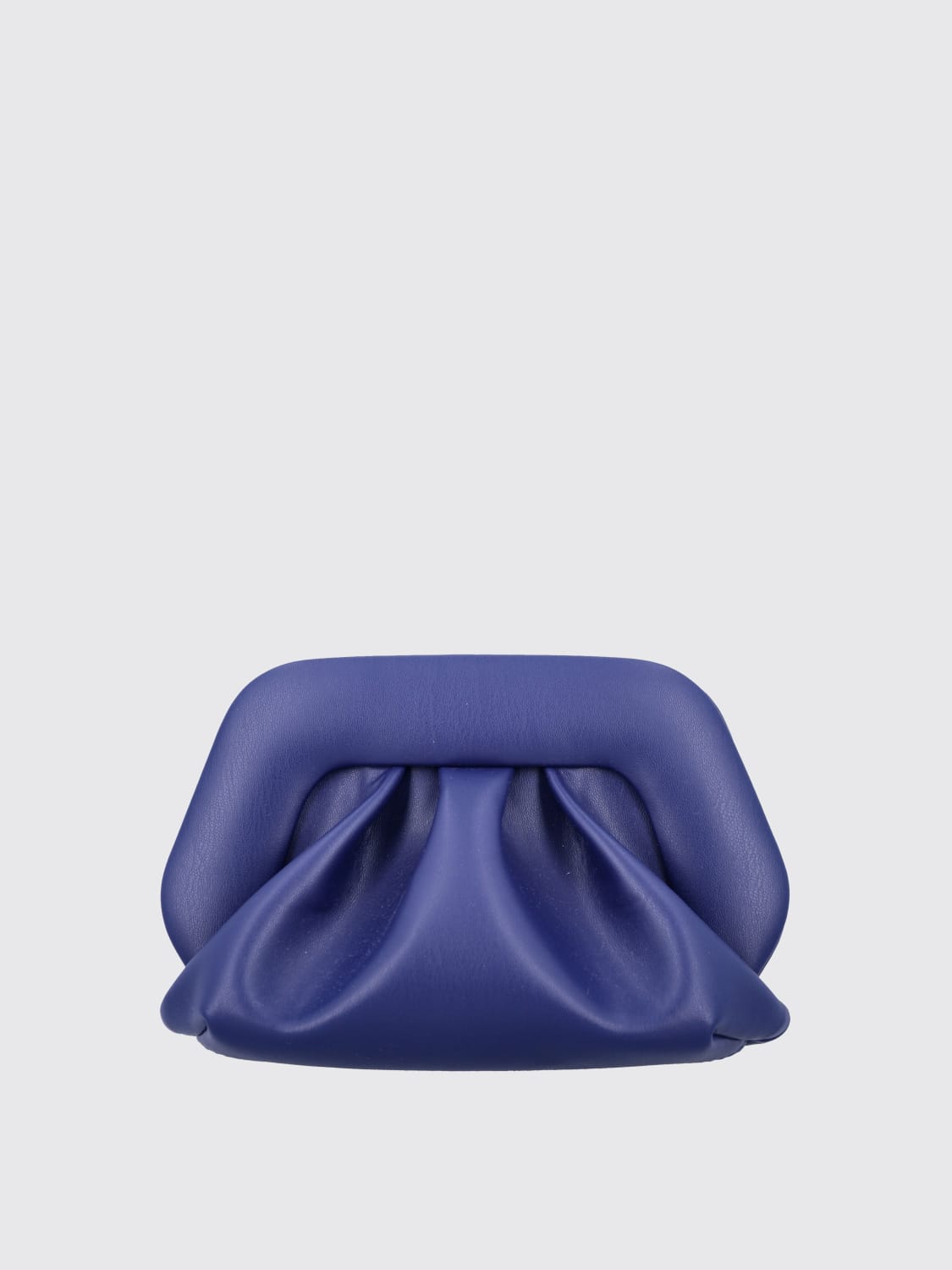 THEMOIRÈ BORSA MINI: Clutch Tia Themoirè in pelle vegana , Royal - Img 2