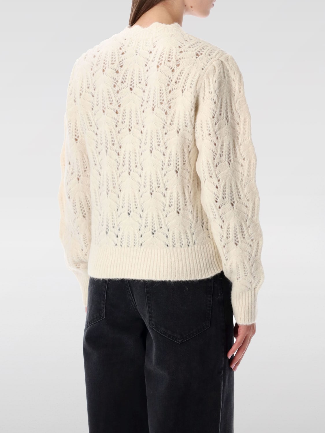ISABEL MARANT ETOILE SWEATER: Cardigan woman Isabel Marant Etoile, Beige - Img 2