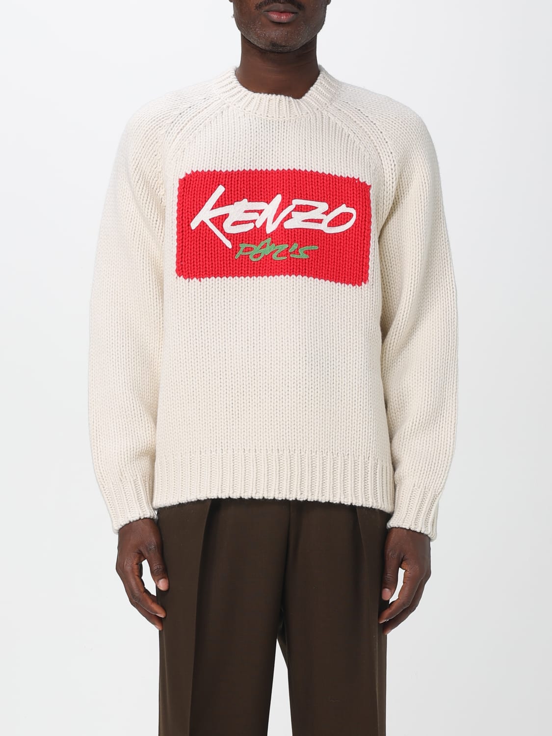 KENZO PULLOVER: Pullover herren Kenzo, Weiß - Img 1