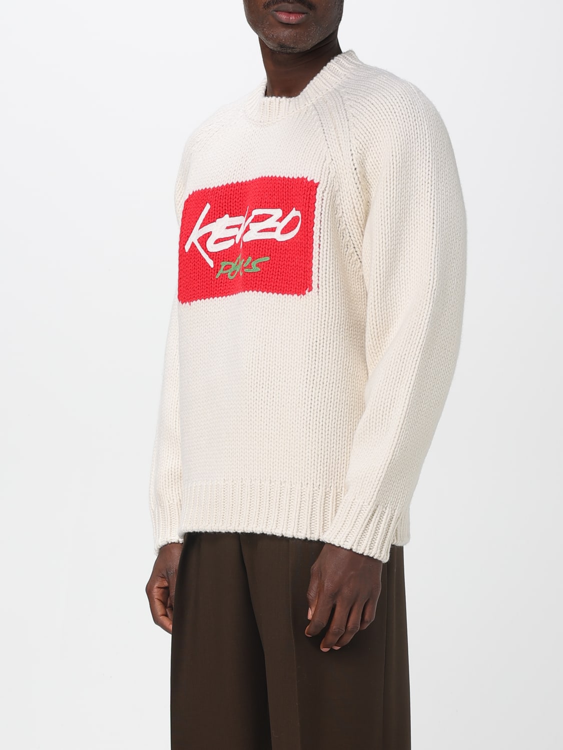 KENZO PULLOVER: Pullover herren Kenzo, Weiß - Img 3