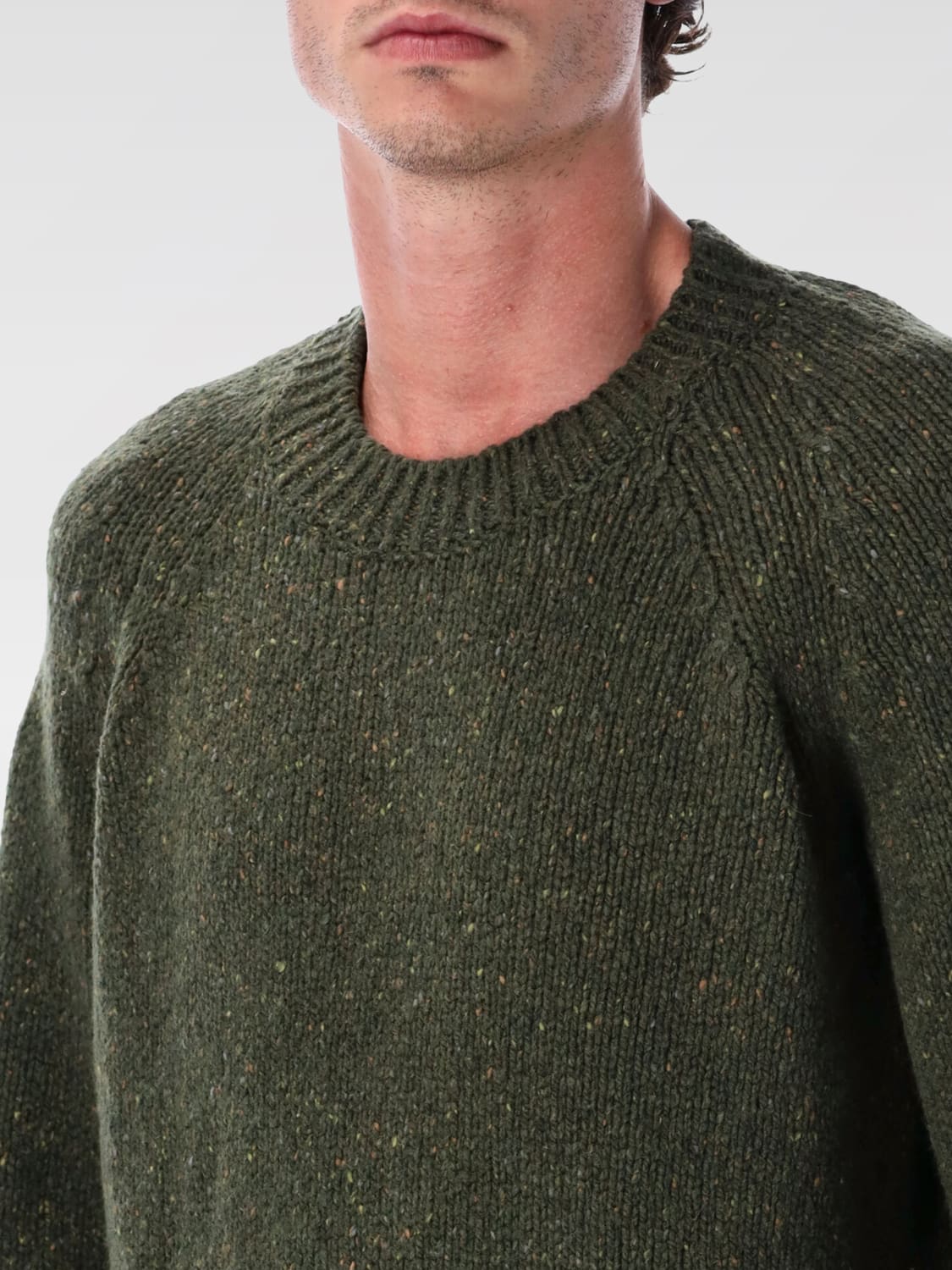A.P.C. MAGLIA: Maglione in lana vergine A.P.C., Verde - Img 3
