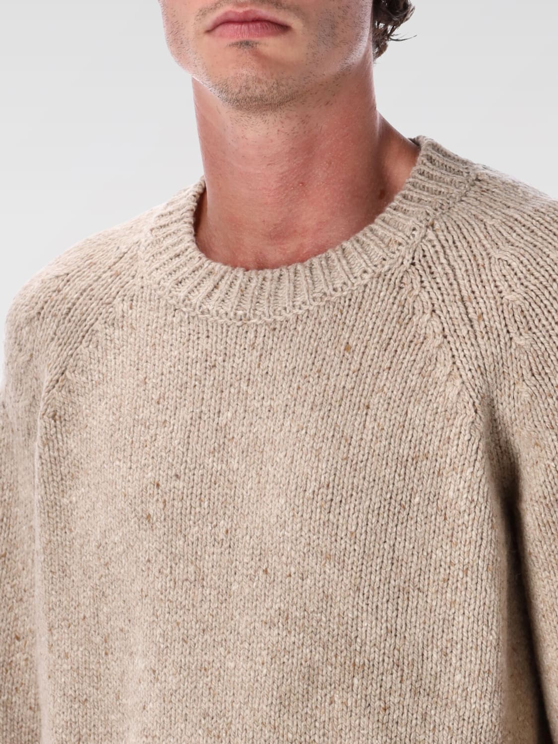 A.P.C. SWEATER: Sweater men A.P.C., Beige - Img 3
