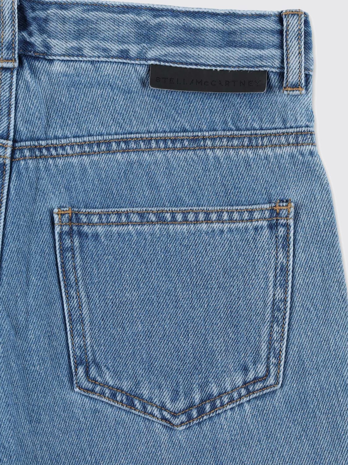 STELLA MCCARTNEY KIDS JEANS: Jeans Stella McCartney Kids in denim di cotone , Denim - Img 3