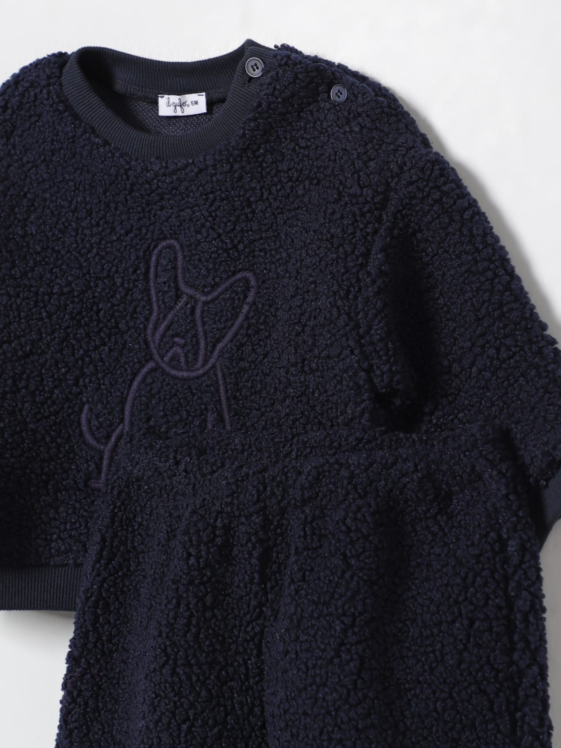 IL GUFO JUMPSUIT: Jumpsuit kids Il Gufo, Blue - Img 3