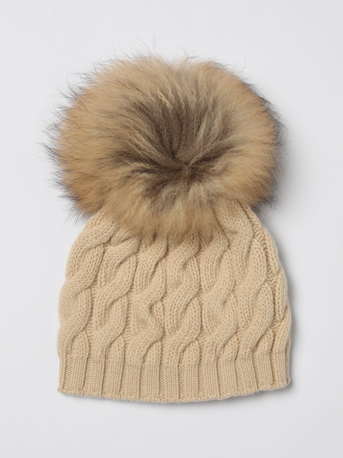 IL GUFO HAT: Hat kids Il Gufo, Ivory - Img 1