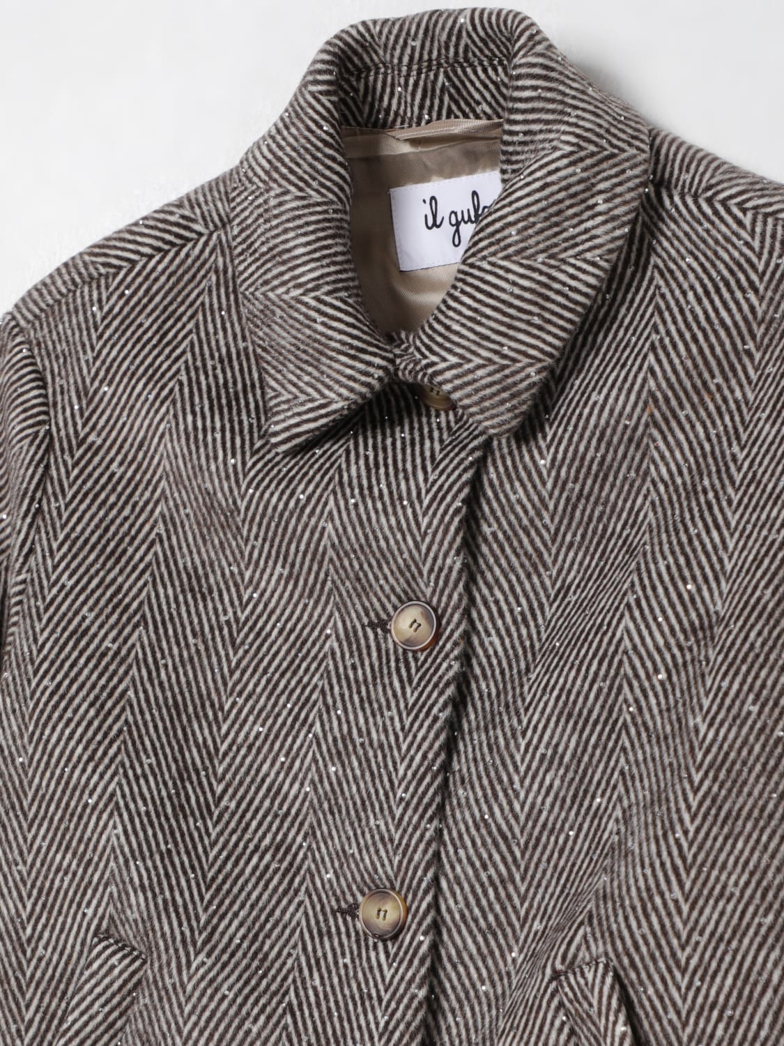 IL GUFO MANTEAU: Manteau enfant Il Gufo, Cacao - Img 3