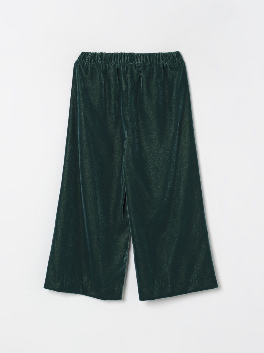 IL GUFO PANTALONES: Pantalón niños Il Gufo, Verde Bosque - Img 2
