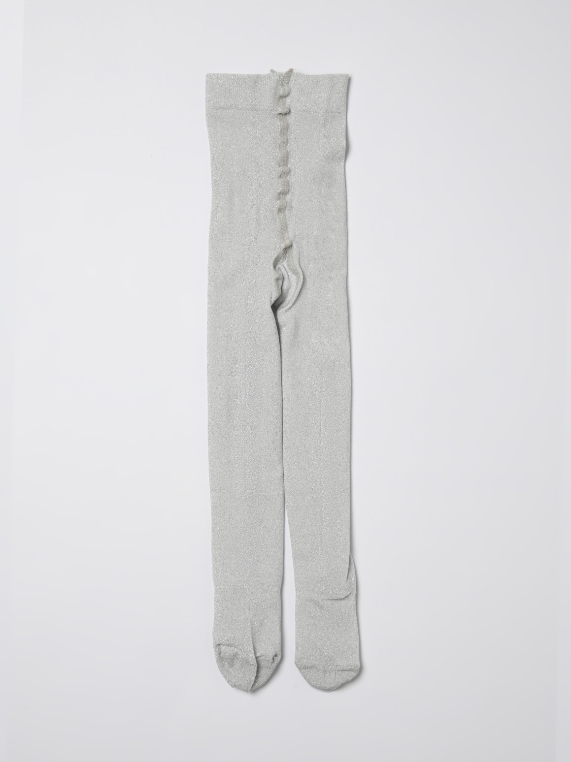 IL GUFO STRUMPFHOSEN: Strumphosen für mädchen kinder Il Gufo, Grau - Img 1