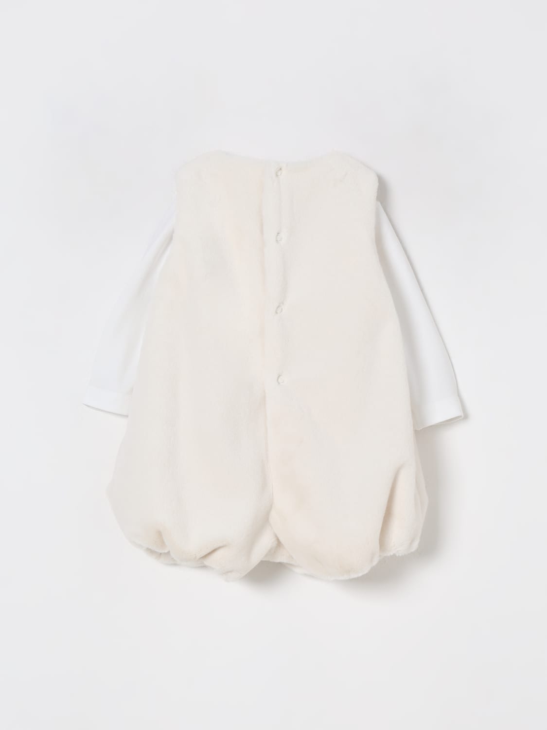 IL GUFO JUMPSUIT: Jumpsuit kids Il Gufo, Milk - Img 2