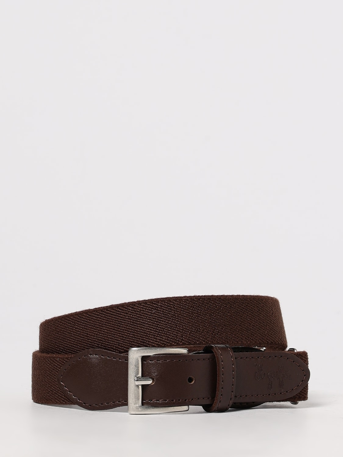 IL GUFO BELT: Belt kids Il Gufo, Brown - Img 1