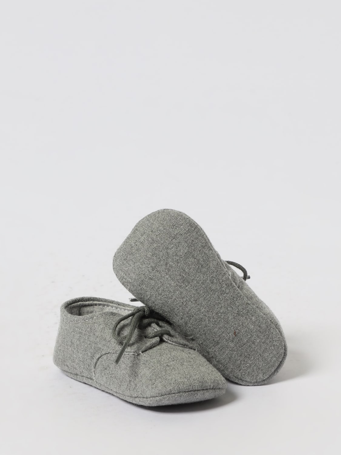 IL GUFO SNEAKERS: Sneakers Il Gufo in misto viscosa , Grigio - Img 2