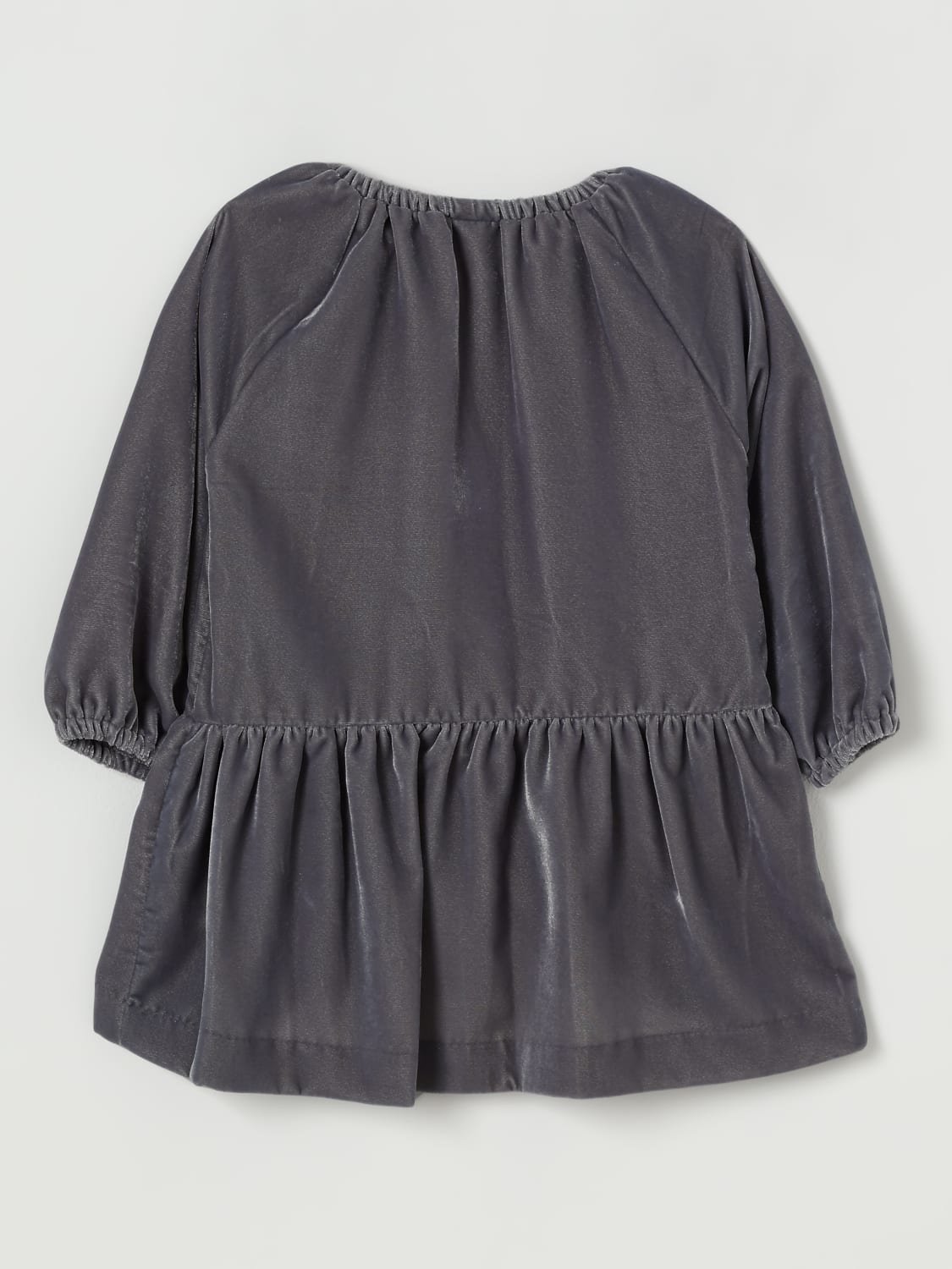 IL GUFO KLEID: Kleid kinder Il Gufo, Stahl - Img 2