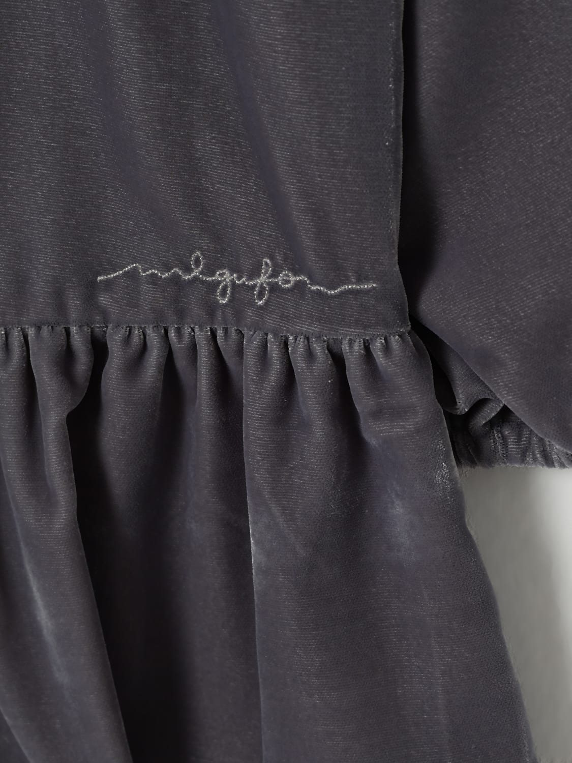 IL GUFO KLEID: Kleid kinder Il Gufo, Stahl - Img 3