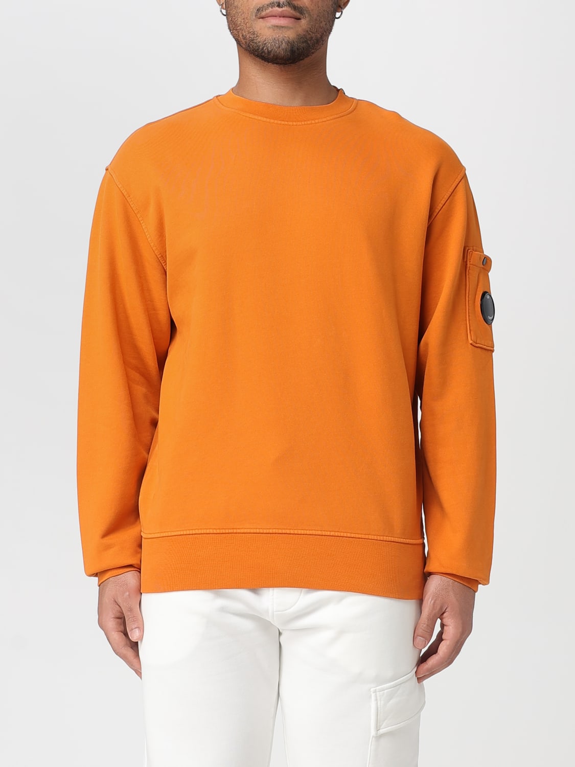 C.P. COMPANY SWEATSHIRT: Sweatshirt men C.P. Company, Orange - Img 1