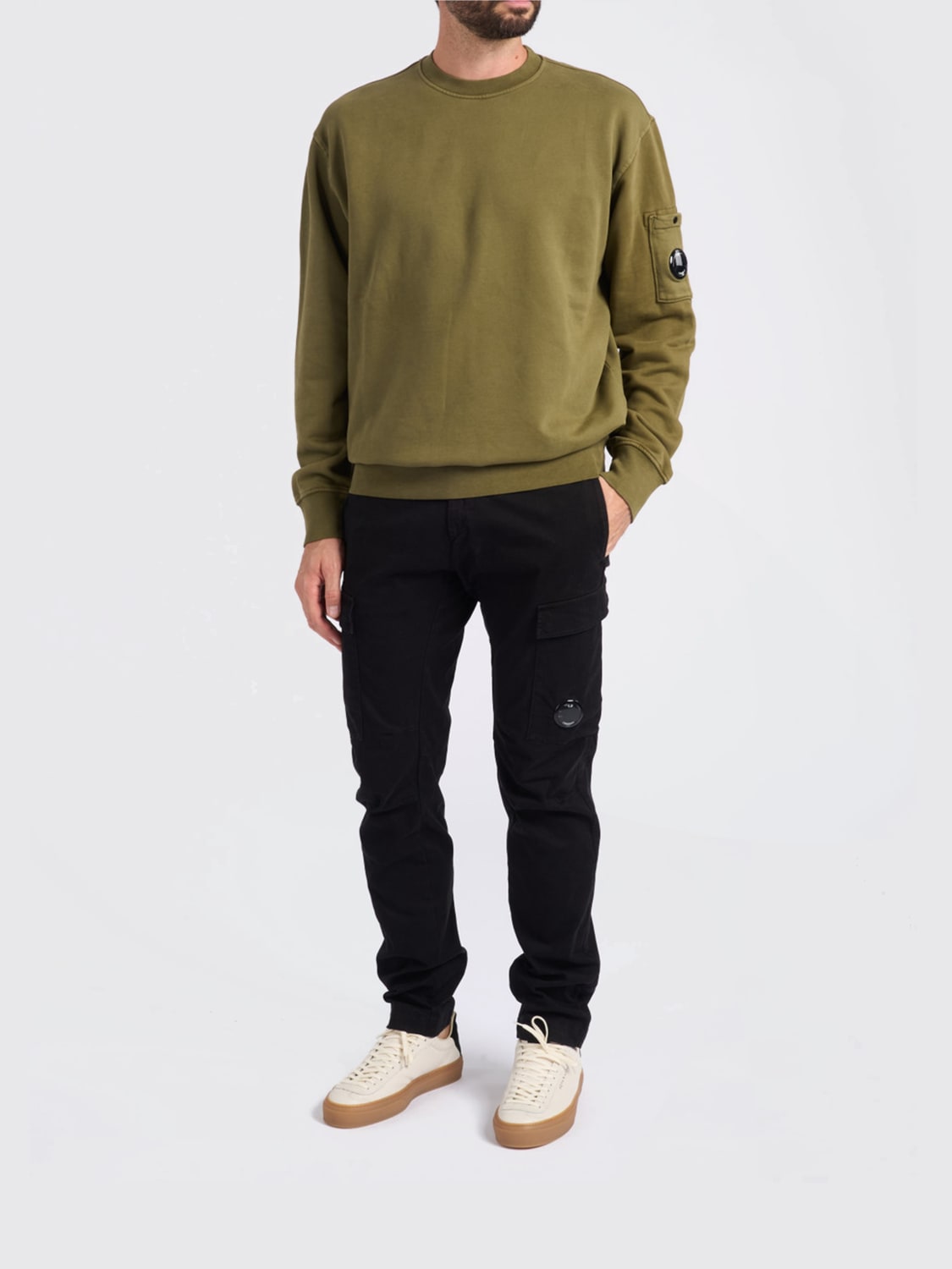 C.P. COMPANY FELPA: Felpa basic C.P. Company in cotone , Prato - Img 2