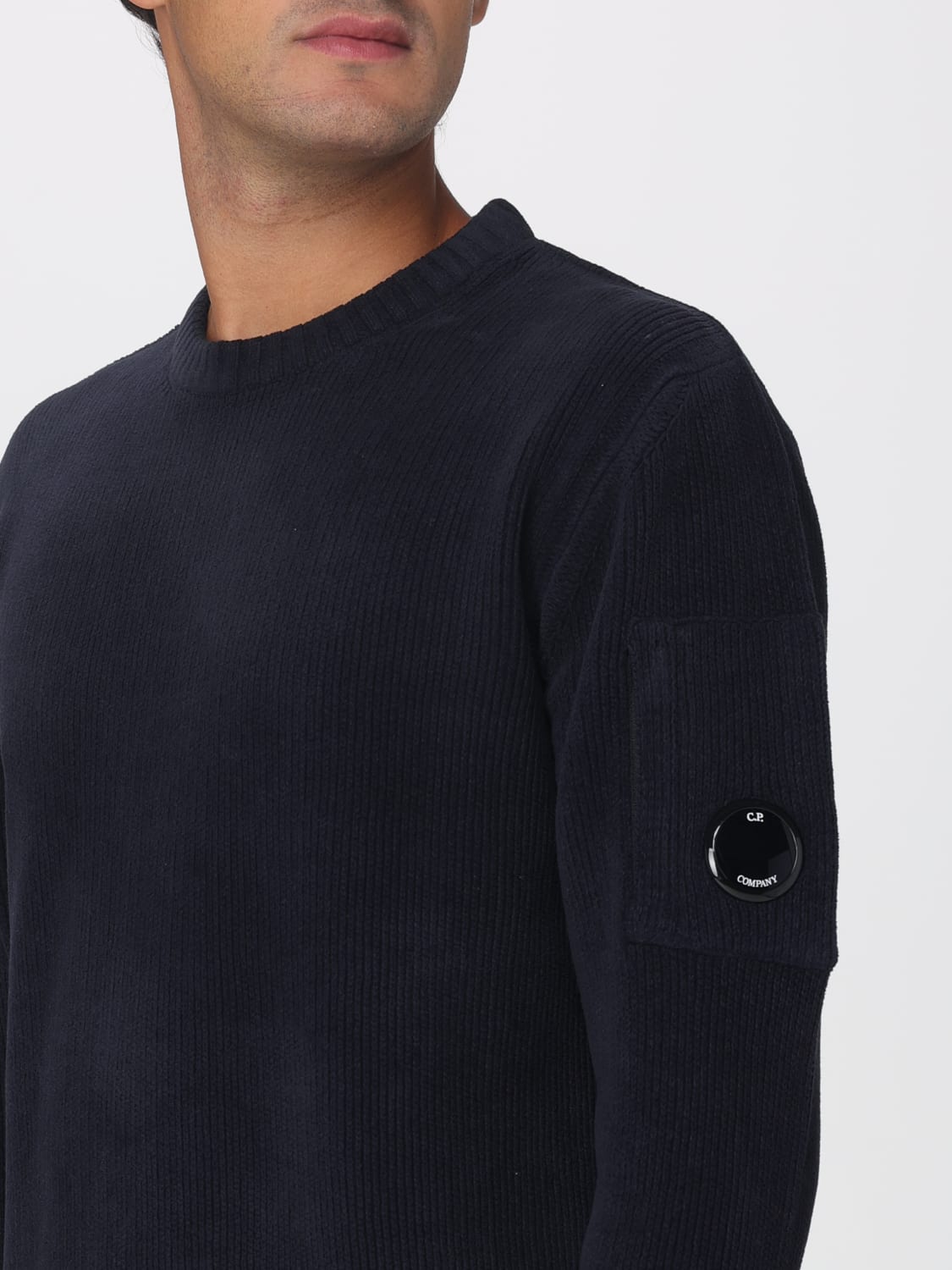 C.P. COMPANY SWEATER: Sweater men C.P. Company, Blue - Img 3