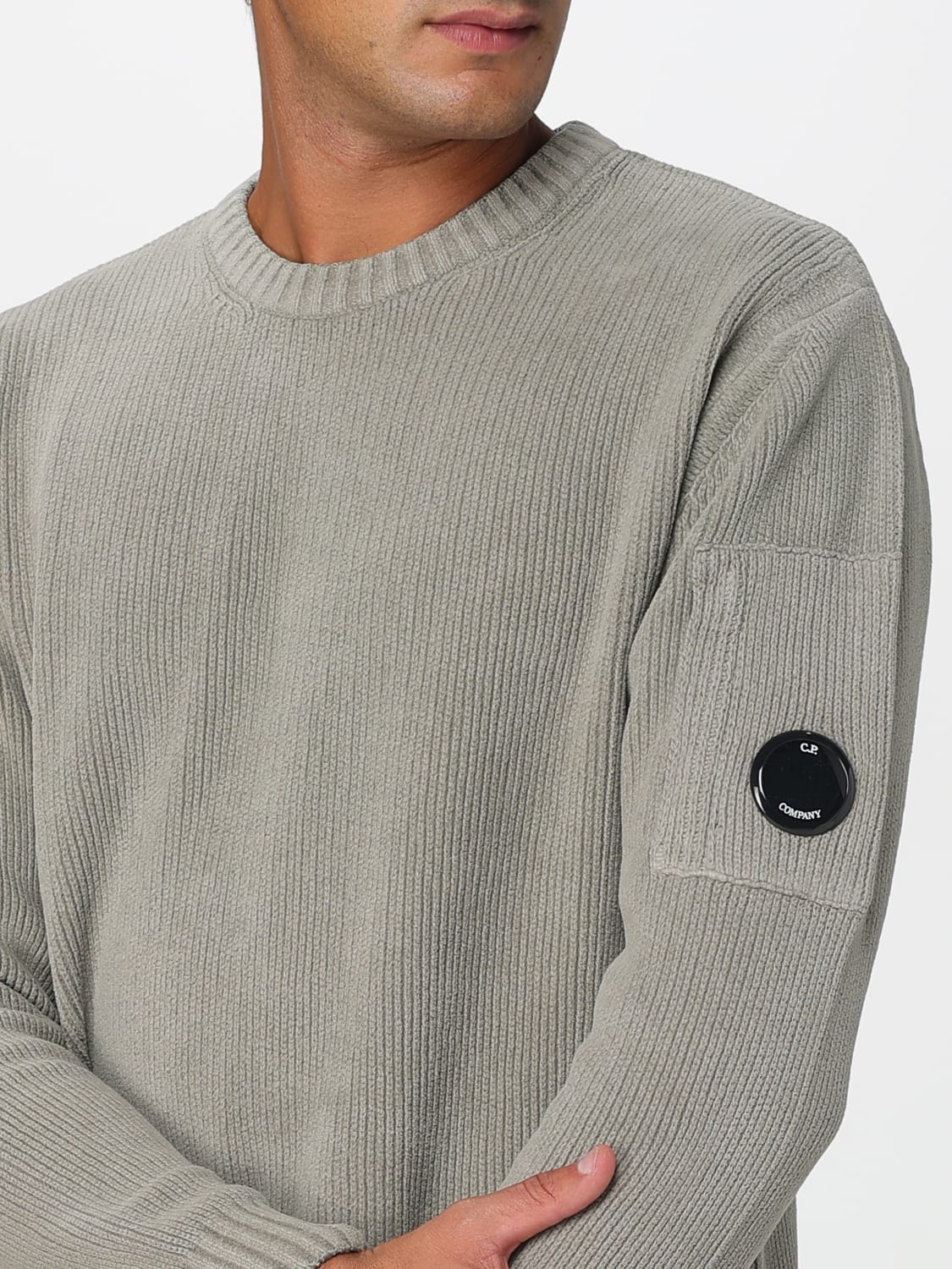 C.P. COMPANY SWEATER: Sweater men C.P. Company, Grey - Img 3
