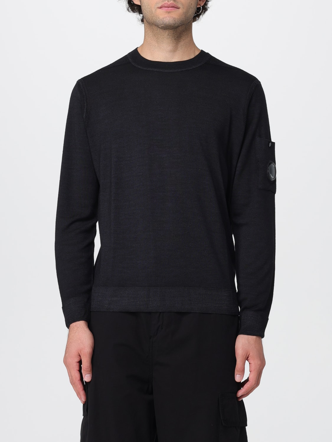 C.P. COMPANY SWEATER: Sweater men C.P. Company, Black - Img 1