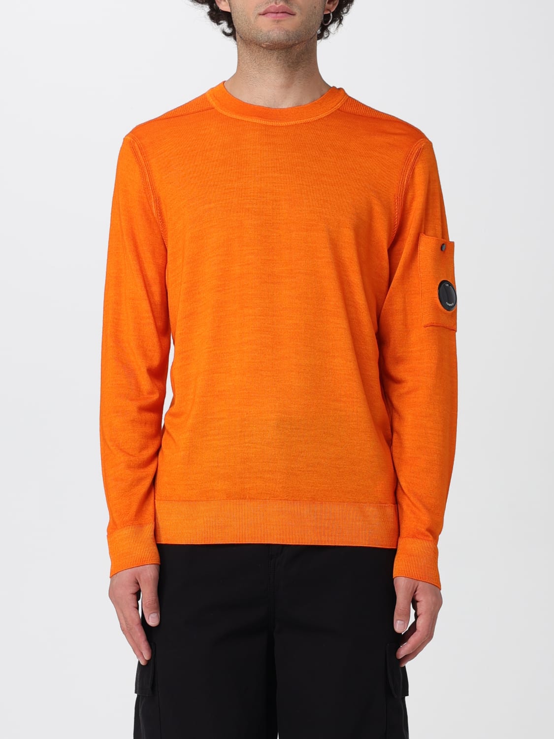 C.P. COMPANY JERSEY: Jersey hombre C.P. Company, Naranja - Img 1